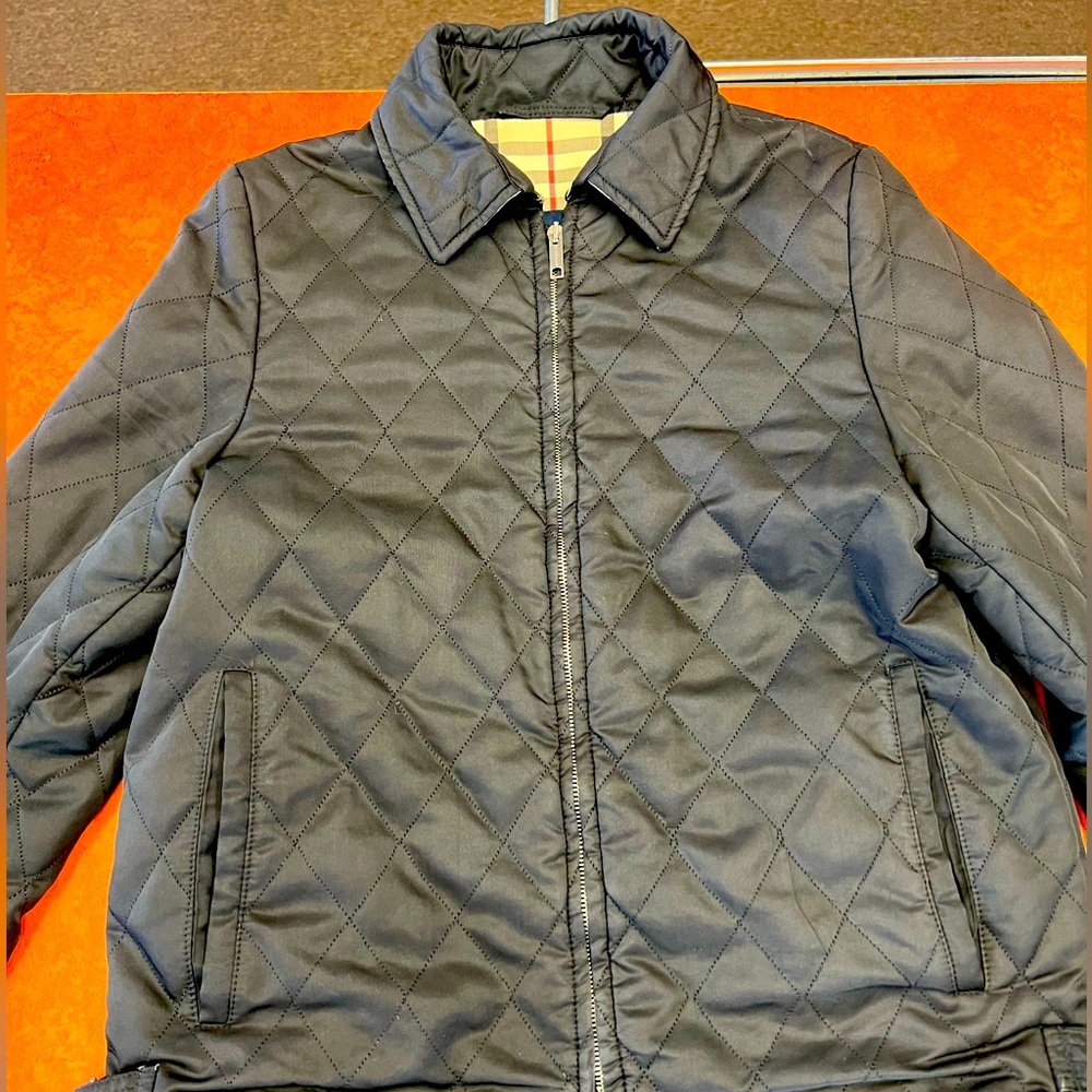 Burberry Quilted Jacket- Black